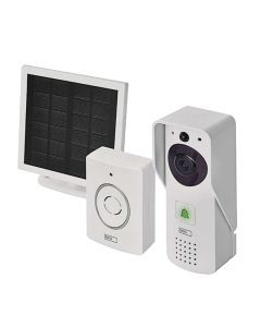 Zile dere me kamër, Emos, WiFi, Full HD 1080 p, 6700 mAh, IP44, filtër IR, me sensor lëvizje, me alarm 85 dB, 4000 mAh, me panel diellor