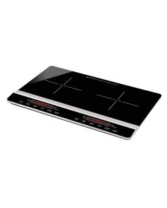Double induction hob, Melchioni, 3100 W, 60-240°C, timer 180 min, 220 240V, 60x36 cm