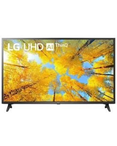 Televizor LED, LG, 43", 4K UHD, Smart Web OS, ThinQ AI, DVB-C / T/ T2 / S / S2, HDR10, 97.3x61.1x18.7 cm