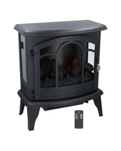 Ngrohës elektrik, Alpina Vicenza, me efekt zjarri 3D, 1800-2000 W, 20 m² , me timer 0.5 - 6 hr, 51x28.5x58.5 cm