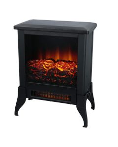 Ngrohës elektrik, Alpina Verona, me efekt zjarri 3D, 1800-2000 W, 22 m², H46xW38xD23 cm