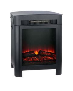 Ngrohës elektrik, Alpina Lucerne, me efekt zjarri 3D, 1800-2000 W, 22 m², H59xW41xD23 cm