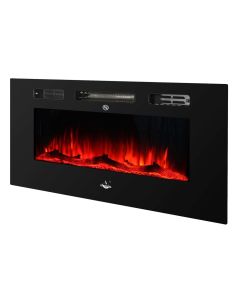 Ngrohës elektrik, El Fuego, 900/1800 W, me efekt flake, me telekomandë, W127xH46.5xD12 cm