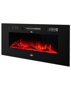Ngrohës elektrik, El Fuego, 900/1800 W, me efekt flake, me telekomandë, W152xH46.5xD12 cm