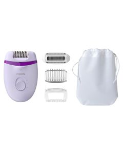 Depilator, Philips, 2 nivele shpejtësie, 4 aksesorë, 15 V