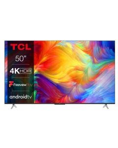 Televizor LED, TCL, 50", 4K Ultra HD, Smart, 3xHDMI, 2xUSB, DVB-T2/C/S2