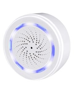 Sirenë e brendshme SMART, Alpina, 2.5 W, 90 dB, micro USB / 2x CR123A, 2412 - 2472 MHz, Android, IOS,  Wi-Fi