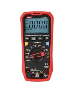 Multimetër dixhital, Unit-t, 1000V AC/DC, 10 A AC/DC, 60 MΩ, 60 mF, 10 MHz, 4xAAA, 19x9x5 cm