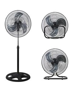 Pedan fan 3 in 1, Melchioni, 45 W, Ø45 cm, 3 speeds, 3 metal sheets, 52.3x49.8x127.8 cm