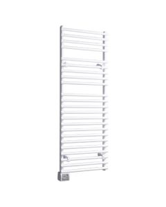 Towel radiator, Ivigo, 600 W, 230 V, IP24, adjustable thermostat, H125xW50 cm
