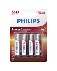 Bateri, Philips, 4xAA, powerlife