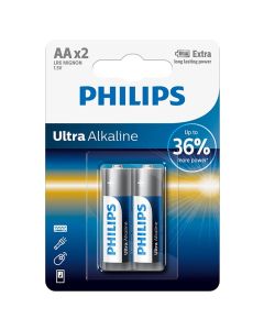 Bateri, Philips, AA/LR6, Ultra Alkaline, 2 cop/pako
