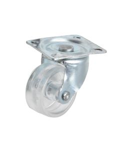 Rrote e rrotullueshme, pa frena, metal/plastik, Ø 32 mm