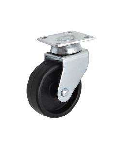 Rrote e rrotullueshme, pa frena, metal/plastik, Ø 49 mm