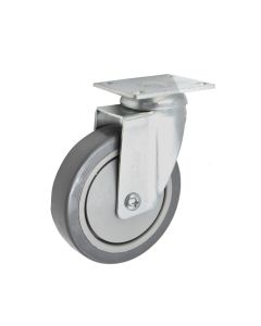 Rrote e rrotullueshme, pa frena, metal/gome, Ø  125 mm