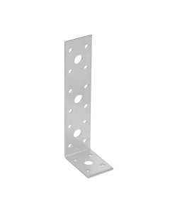 Lidhëz druri këndore, Krepo, 150x50x35x2,5 mm, ngjyrë gri
