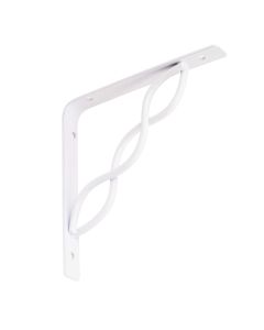 Bbracket with interlaced rod 150x150 white