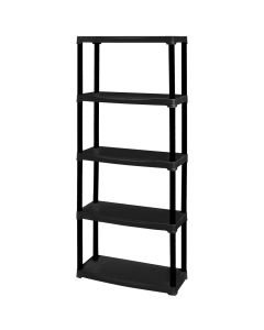 Plasstik shelf, eco-polypropylene, with 5 shelf, 700x300xH1760 mm