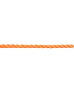 Rope polipropilen rope, Ø8mm, orange, for use in water, sea rope, ideal for anchoring and other uses, rolle 200ml +/- 10%