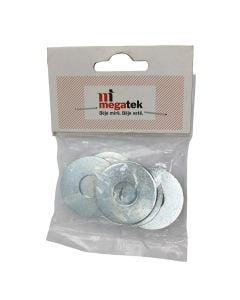 Galvanized flat washers, M12x36mm bag50gr