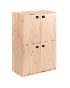 Kabinet druri pishe, me 4 kanat trashesia 16mm, 105.4 x 33 x 70.8, cm