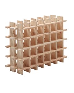 Raft vere me dru pishe, trashesi 17 mm, nº 24 shishe, 54 x 22 x 75, cm