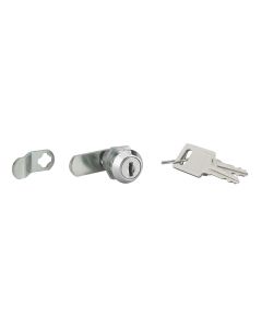 Lock 17.5mm, for metal cabinets/classifiers