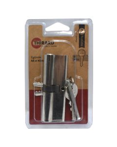 Cilinder Bronzi, i nikeluar,  me 3 çelesa, 45x45mm