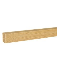 Ristel druri, pishe, drejtkëndore, 10 x 15mm x 90cm