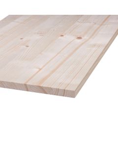 Spruce solid wood panel, 18 x 200 x 2000 mm