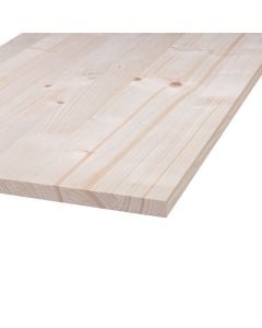 Spruce solid wood panel, 18 x 300 x 2000 mm