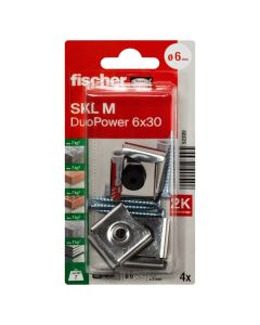 Upa DuoPower 6 x 30, 
4 x vidë Phillips 4, 5 x 40, 
2 x mbajtëse pasqyre me susta, 
2 x mbajtëse pasqyre pa susta, 4 pc