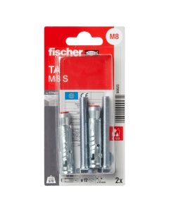 Upa metalikeTA M8 S/10, 
bullon koke hexagon M 8x65, 2 pc