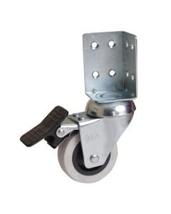 Rrote e rrotullueshme mefrena metal/Plastik, Ø 52 mm