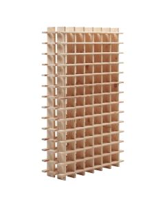 Raft modular për shishe Rioja në dru pishe për 78 shishe