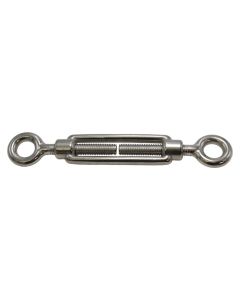 Turnbuckle din 1480 inox aisi 316 eye / eye, 12mm, 1/2mm
