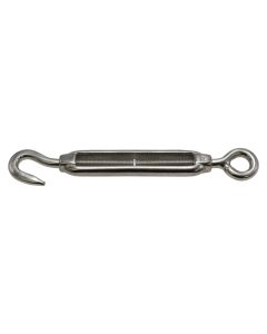 Turnbuckle din 1480 inox aisi 316 eye / hook, 5mm, 3/16mm