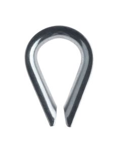 Thimble electro galvanized, 6mm, 40x27x17mm