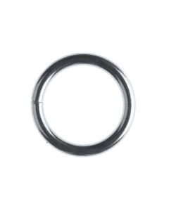 Welded round ring electro galvanized, 4,5mm, L25mm