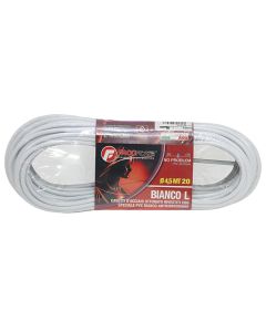 Kavo e veshur me PVC te bardhe, Ø4.5-2.5mm 20ml