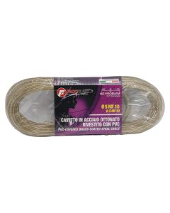 Kavo e veshur me PVC trasparente, Ø5-1.6mm, 10ml