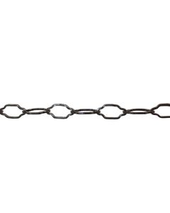 Decorative chain, bronzed Ø2mm, reel 30ml