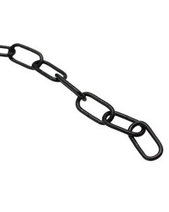 Decorative chain, black Ø2mm, reel 60ml