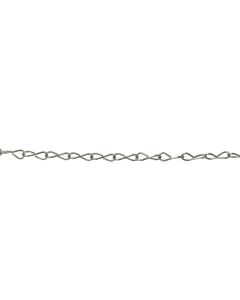 Decorative chain, zinch Ø2mm, reel 20ml