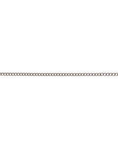 Decorative chain, nickeled Ø1.2mm, reel 25ml