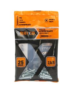Pan Head  Self Drilling Screws, 3.5x25 mm 25pc/pack