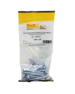 Bullon koke çader+dado, M6x50mm , Bag 15