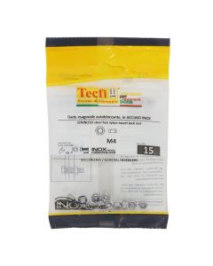 Dado inoksi A2(AISI 304) hegzagonale me frenim, DIN 982 , M4mm , Bag 15