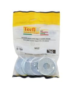 Plain washer large series, zinc plated, M12x36x3mm, Bag 10