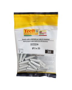 Upa nailoni universale, Ø 5x25mm , Bag 30